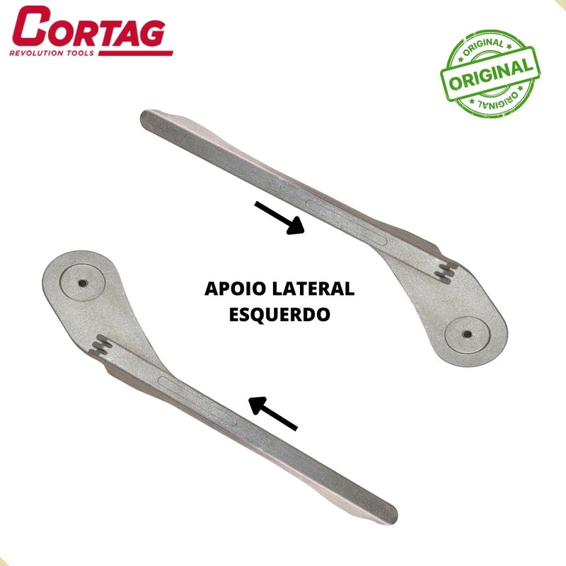 Kit apoio Lateral Esquerdo e Direito p/ Cortador Linha Mega