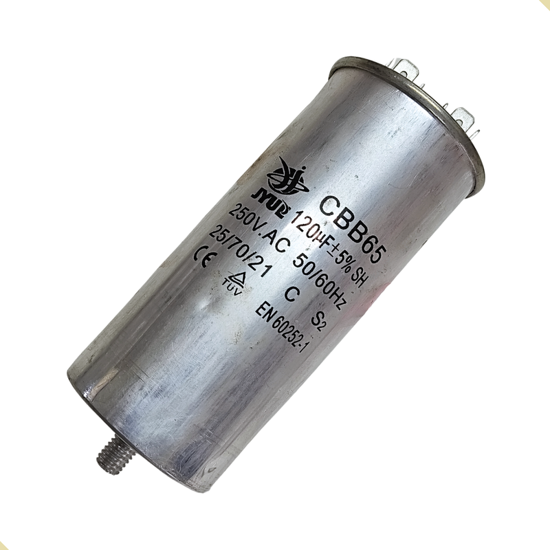 Capacitor 125uf P/ Motocompressor Vonder Mcv25 E Mcv50 110v