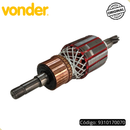 Rotor Induzido 220v p/ Martelete Demolidor MDV1700 Vonder