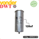Capacitor 125uf P/ Motocompressor Vonder Mcv25 E Mcv50 110v