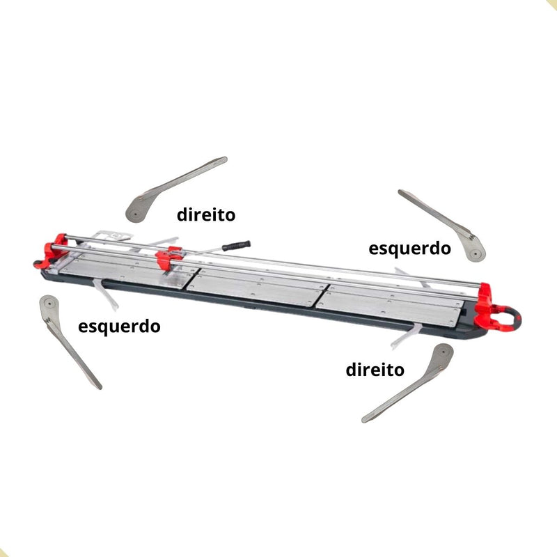 Kit apoio Lateral Esquerdo e Direito p/ Cortador Linha Mega