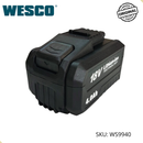 Bateria 18v 4.0Ah Wesco para Diversos modelos WS9940