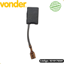 Par de escovas de Carvão para Martelo Demolidor MDV1765