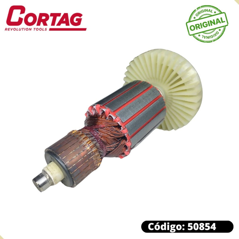 Rotor Induzido 220v P/ Misturador De Argamassa Hm 140 Cortag
