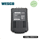 Bateria 20v 4.0Ah p/ Ferramentas de Diversos Modelos Wesco