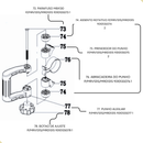Punho Auxiliar p/ Martelete Vonder MRV1315 e DWT MRD1315