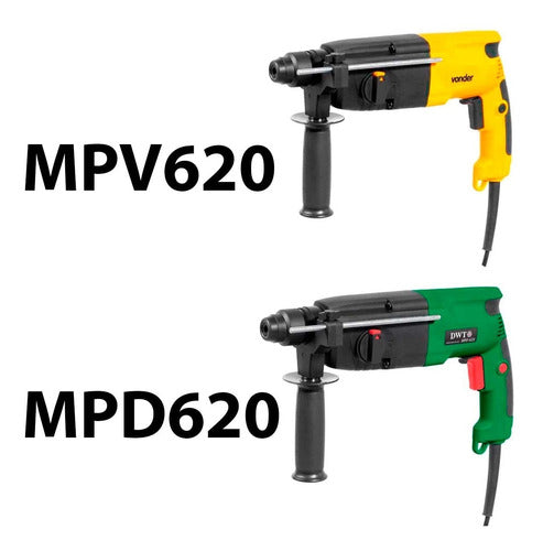 Dez Pares Escova De Carvão P/ Martelete Vonder Mpv620/mpd620