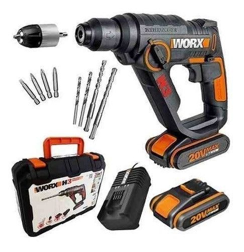 Motor 20v Martelete Worx 390.1