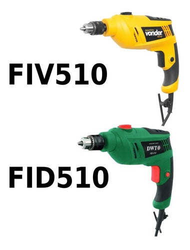 Interruptor (gatilho) P/ Furadeira Vonder Fiv 510/ Fid 510