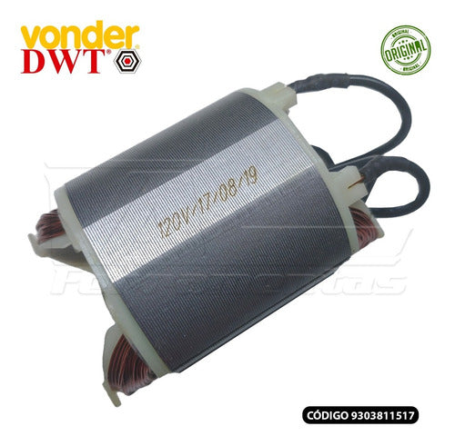 Estator (bobina)110v P/esmerilhadeira Vonder Eav850/ws08-115