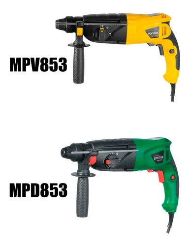 Rotor (induzido) 110v P/martelete Vonder Mpv853 E Dwt Mpd853
