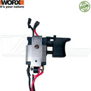 Interruptor (gatilho) Completo Martelete Worx 12v Wx382.3