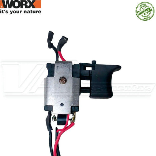 Interruptor (gatilho) Completo Martelete Worx 12v Wx382.3