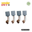 Dois Pares Escova Carvão P/ Esmerilhadeira Vonder Eav850