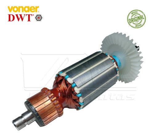 Rotor Induzido 110v P/furadeira Vonder Fiv710 Dwt Fid710