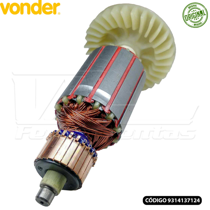 Induzido 220v p/ Politriz Vonder PAV1307