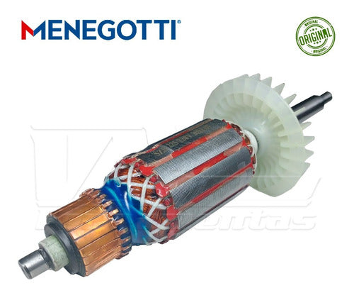 Rotor Induzido 220v P/ Lixadeira De Parede Menegotti Mlp750