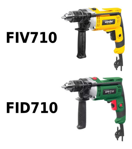 Rotor Induzido 110v P/furadeira Vonder Fiv710 Dwt Fid710