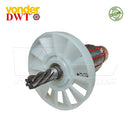 Rotor Induzido 220v P/ Martelete Vonder Mrv1315 Dwt Mrd1315