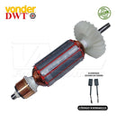 Rotor Induzido 220v P/ Politriz Vonder Pav600 Dwt Pad600