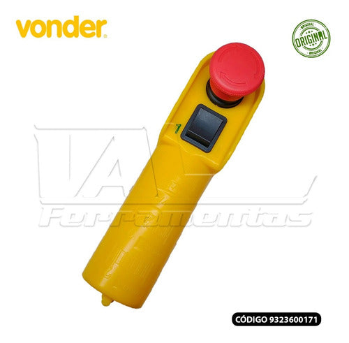 Controle De Comando Para Guincho Elétrico Vonder Gev600