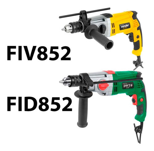 Rotor Induzido 127v P/ Furadeira Vonder Fiv852 Dwt Fid852