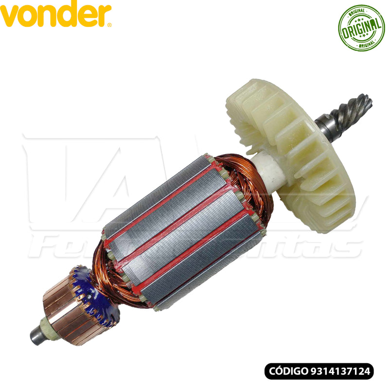 Induzido 220v p/ Politriz Vonder PAV1307