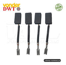 Dois Pares De Carvão P/ Politriz Vonder Pav600 Dwt Pad600