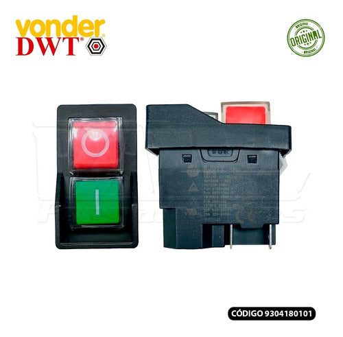 Interruptor 110v P/serra Circular Scd/scv1800 Vonder/dwt