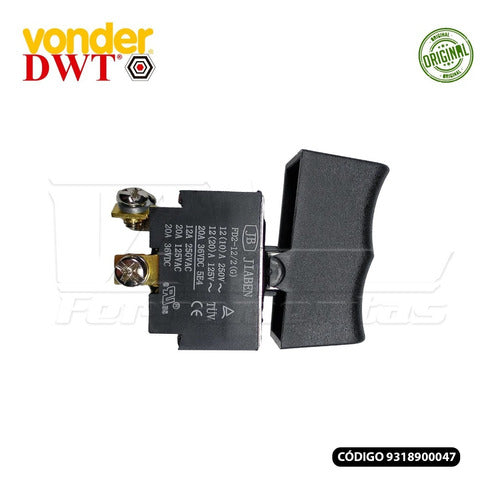 Interruptor  Chave De Impacto Vonder Civ-900 E Dwt Cid-900
