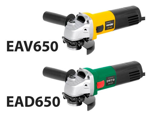 Proteção E Carvão P/esmerilhadeira Vonder Eav650/860/754 Dwt