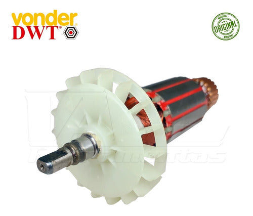 Rotor Induzido 110v P/ Retificadeira Vonder Rrv600/gs06-27lv
