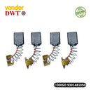 Dois Pares Esc. De Carvão P/furadeira Vonder Fiv1050/fid1050