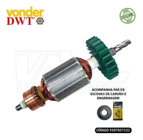 Rotor Induzido  110v P/ Serra Esquadria Vonder Sev857/sed857