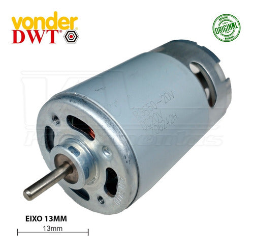 Motor 20v P/ Parafusadeira Vonder Pfv020 Dwt Pfd020