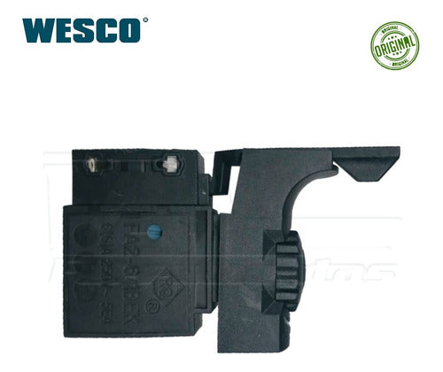 Interruptor (gatilho) Para Furadeira Wesco Ws3177/u