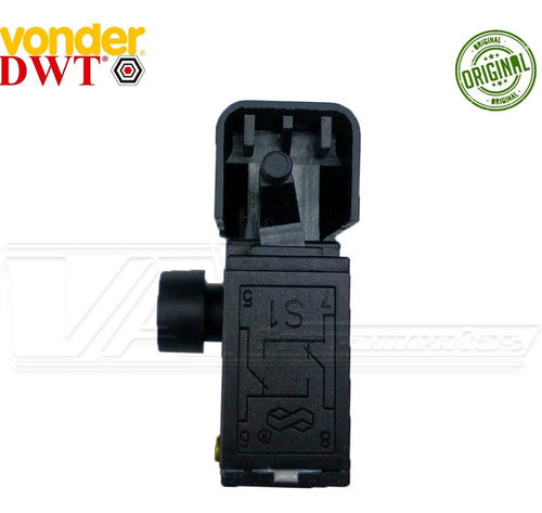 Interruptor Para Furadeira Vonder E Dwt / Fiv1050a/sbm1050t