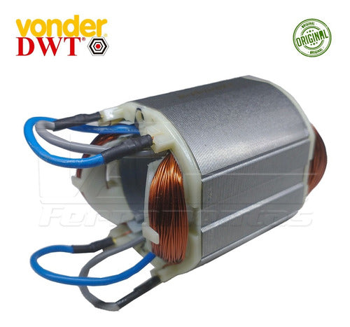 Estator Bobina 220v P/esmerilhadeira Vonder Eav850/ws08-115