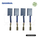 Dois Pares Escova De Carvão P/ Chave De Impacto Gamma G1961