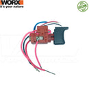 Interruptor para Parafusadeira Worx Wx125