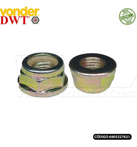 Porca M12 Rosca Esquerda Para Roçadeira Vonder Rgv 327