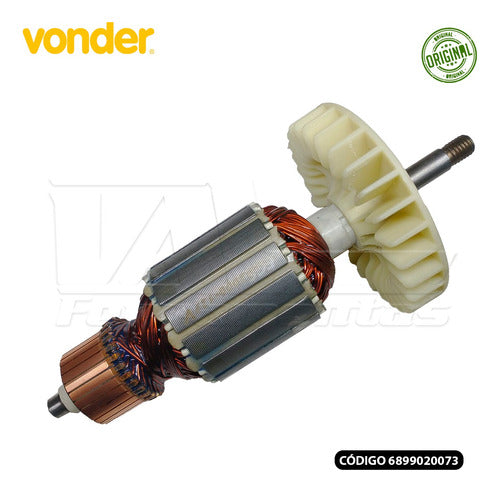 Rotor Induzido 220v P/ Eletrosserra Vonder Ev 2000