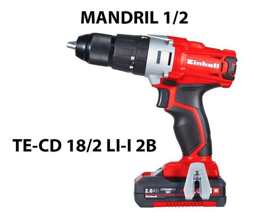 Motor E Pinhão P/parafusadeira Einhell Te-cd 18/2 Li-i2b 18v