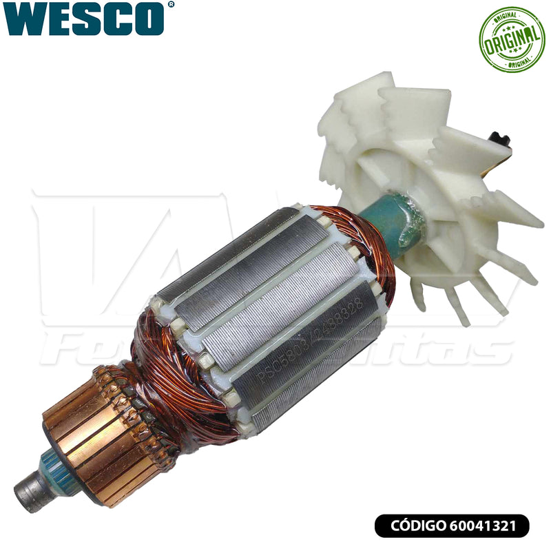 Induzido 110v p/ Serra Circular Ws3441U