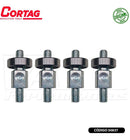 Conjunto Eixo Do Carro Guia P/ Cortador de Piso Cortag Zapp 200/1250 - 50837