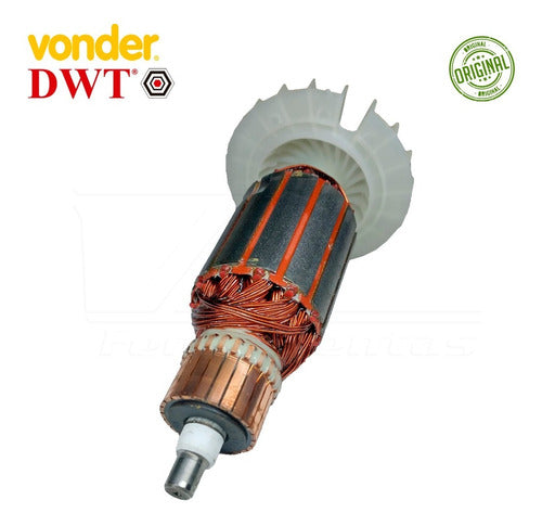 Rotor (induzido) 220v P/martelete Vonder Mpv853 E Dwt Mpd853