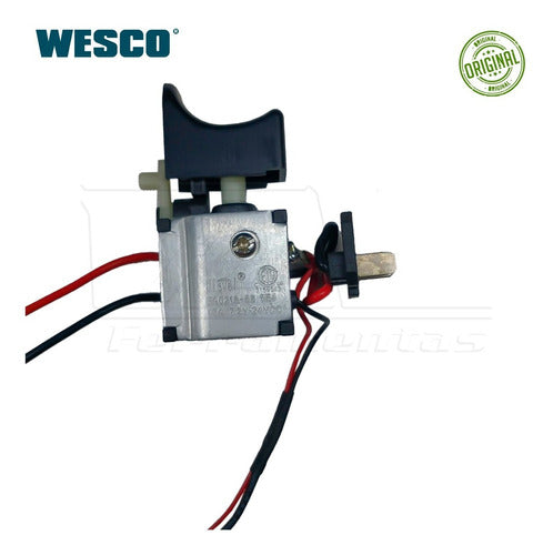 Interruptor (gatilho) Parafusadeira Ws2532 Wesco 12v