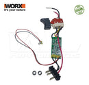 Kit Placa E Interruptor Martelete Worx Wx390.1