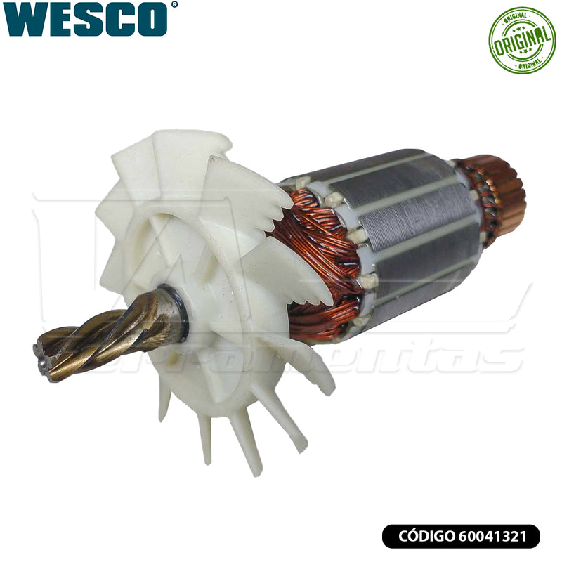 Induzido 110v p/ Serra Circular Ws3441U