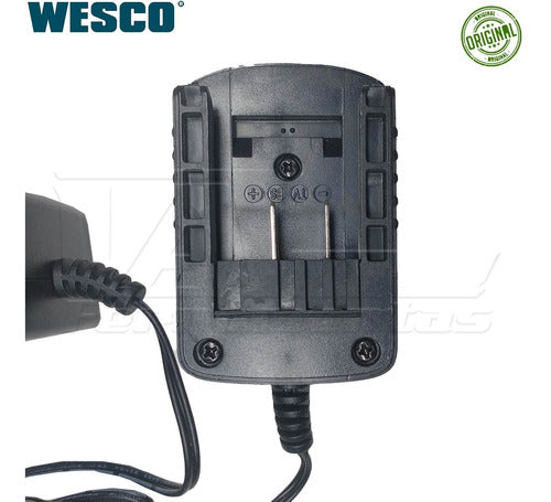 Carregador De Bateria Wesco 18v Ws2938/2937/todas Wesco 18v